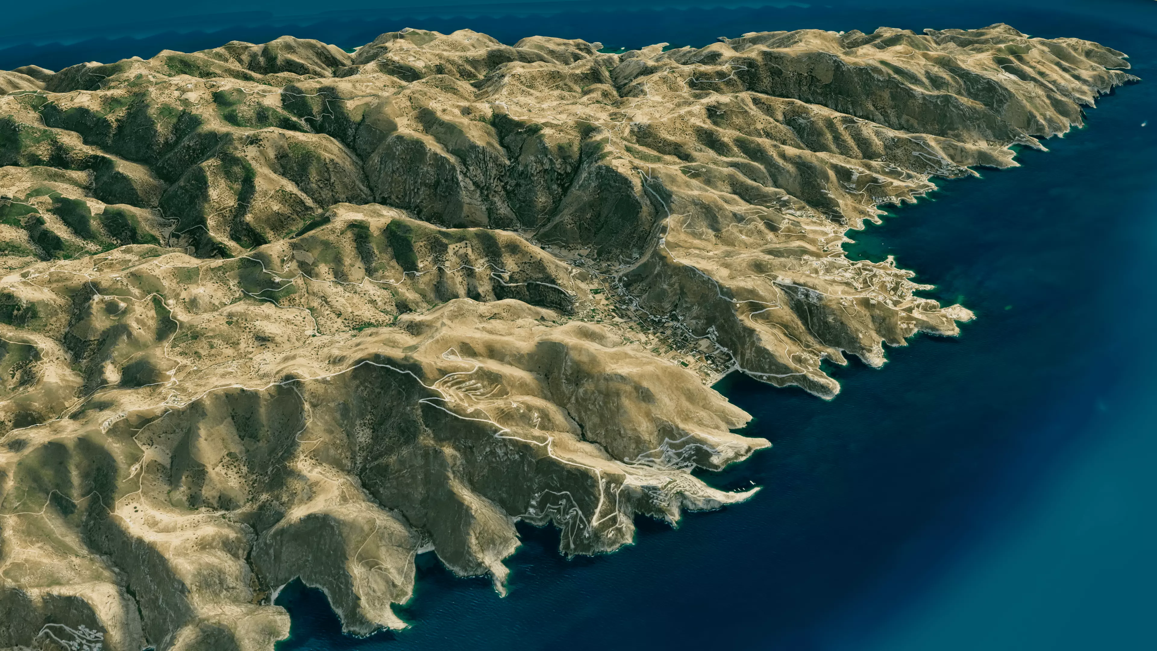 Kea Island full 3D model terrain 3D model_9