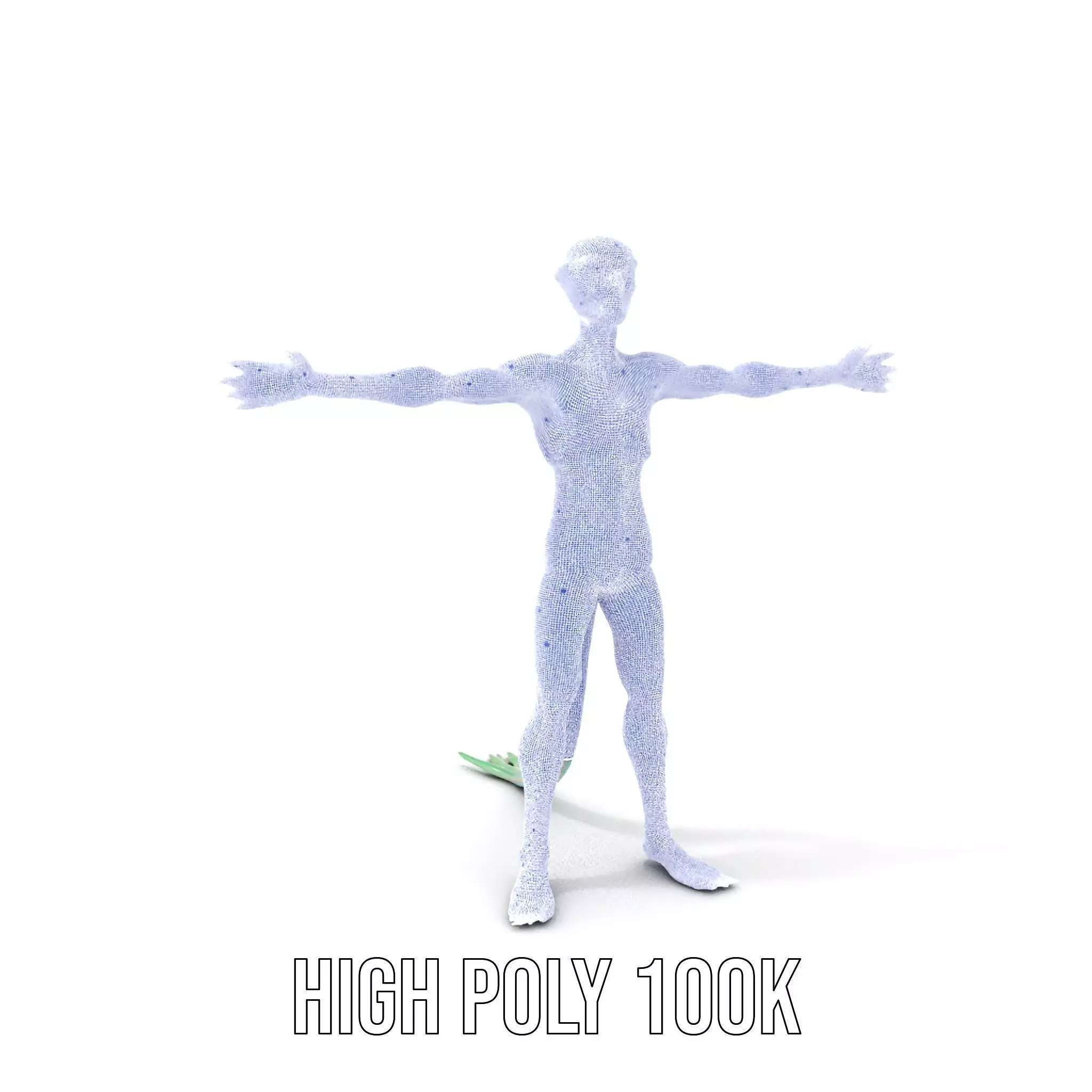 Reptilian Humanoid Character Model Pack for Games and Animation Low-poly 3D model_4