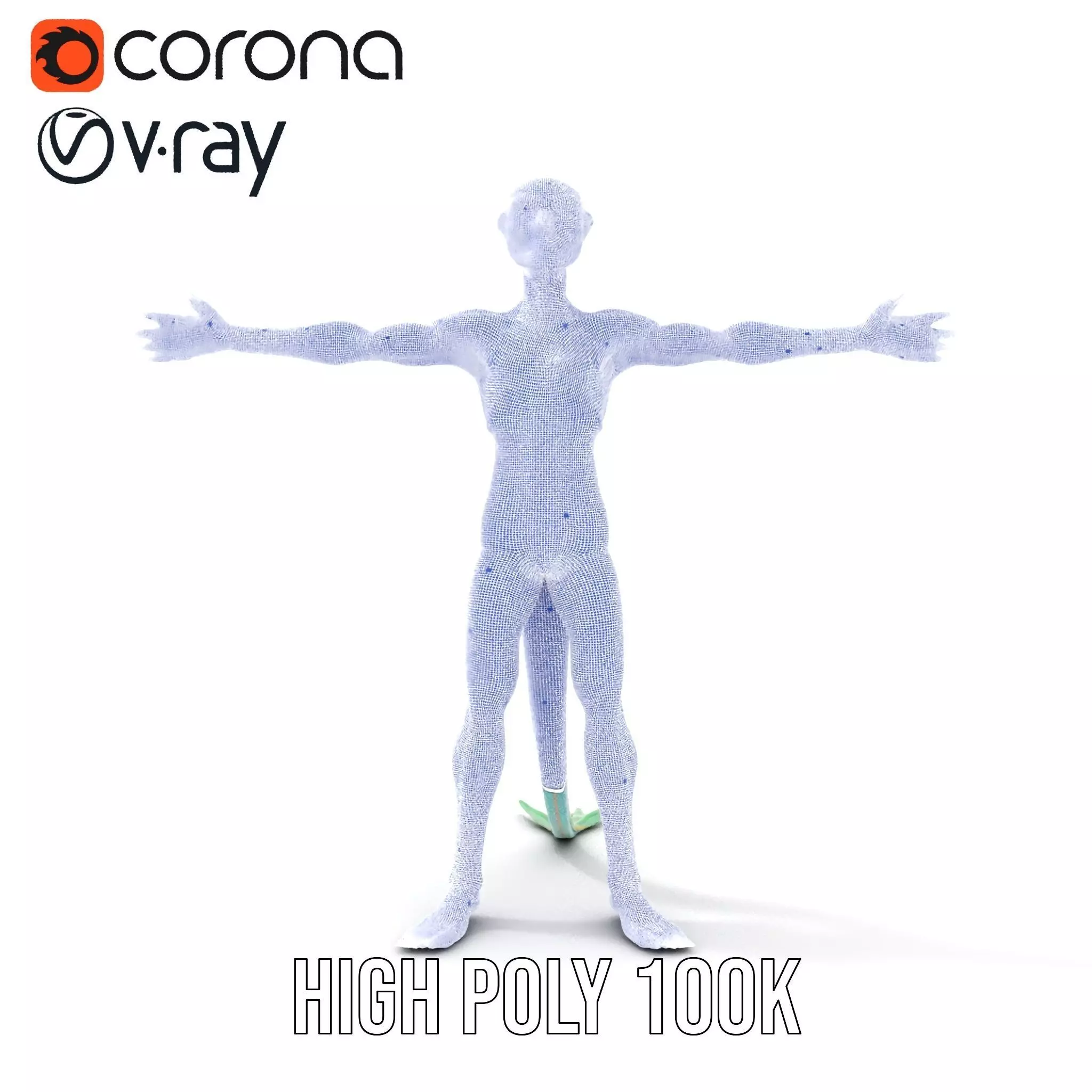 Reptilian Humanoid Character Model Pack for Games and Animation Low-poly 3D model_33