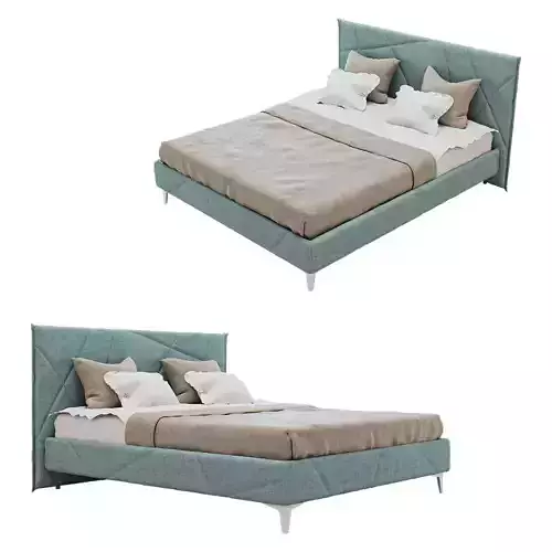 Modern Upholstered Bed