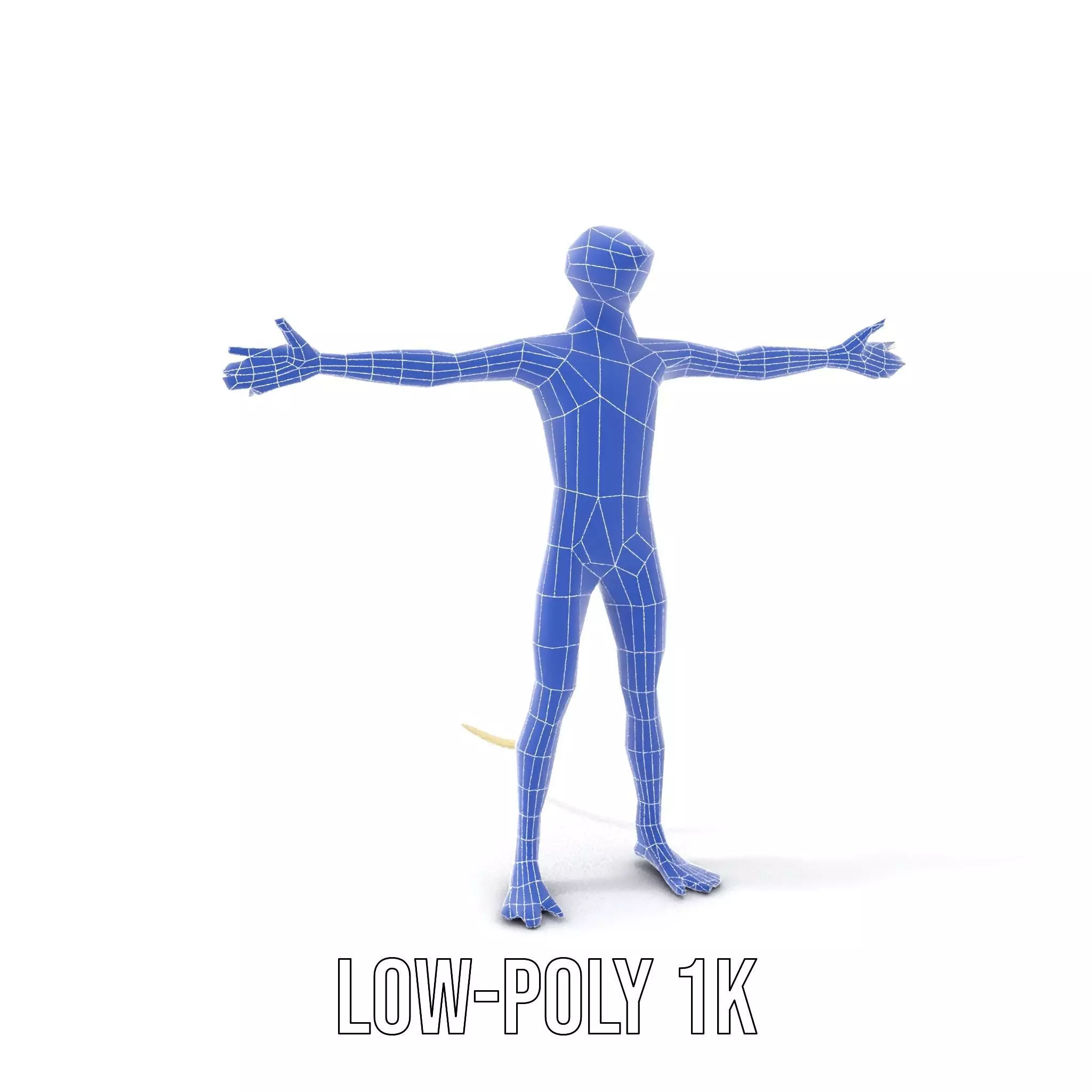 Anthropomorphic Lizard Model Pack for Game and Animation Low-poly 3D model_23