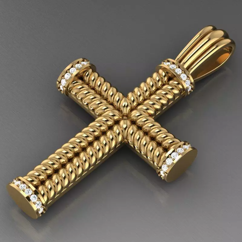 3D model cross 3D print model_0