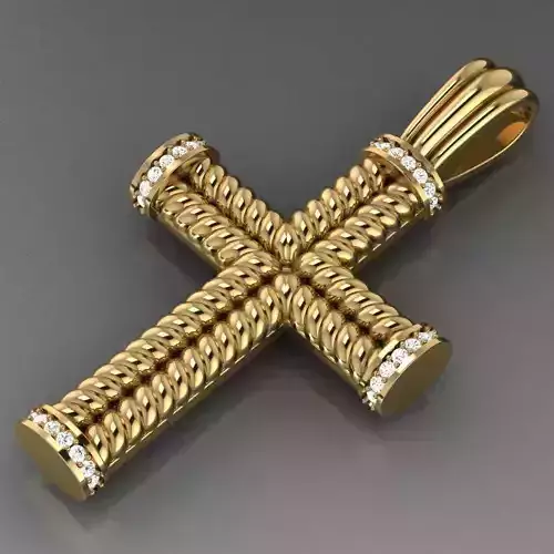 3D model cross