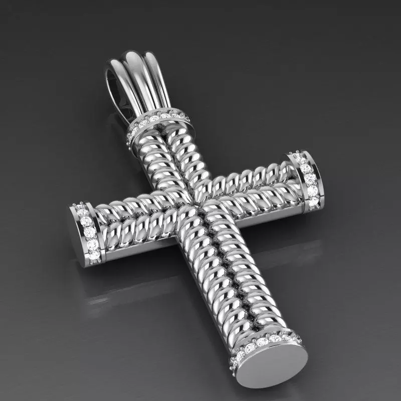 3D model cross 3D print model_2