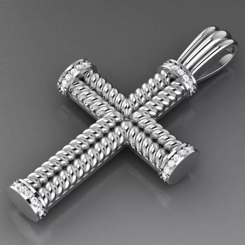 3D model cross 3D print model_1