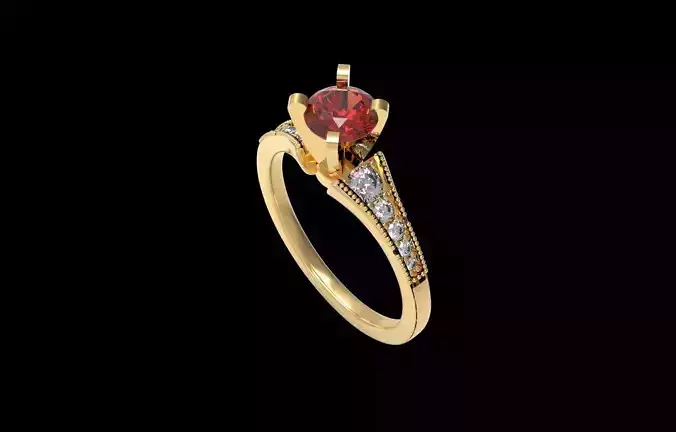 Light Weight Wedding Ring 001