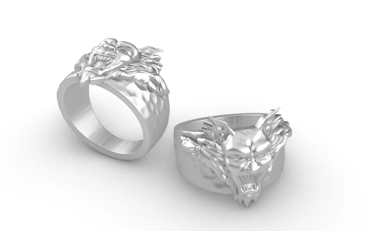 Bram Stokers Dracula Ring 3D print model_0