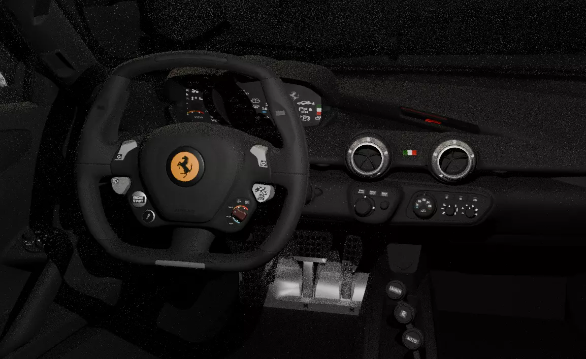 Ferrari LaFerrari 3D model with Interior  Free 3D model_5