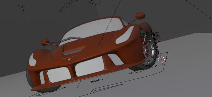 Ferrari LaFerrari 3D model with Interior  Free 3D model_15