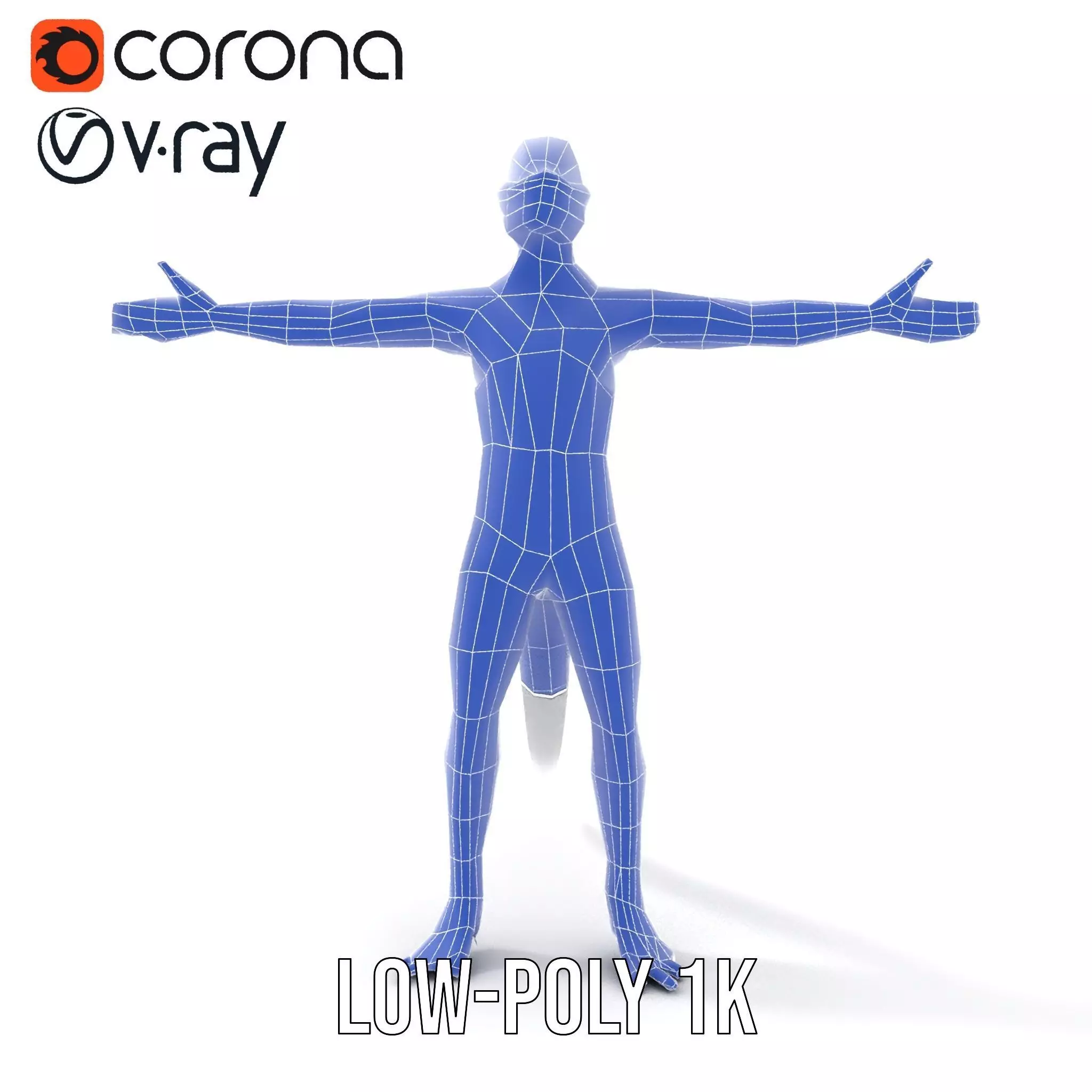 Reptilian Humanoid Creature Model Pack Low-poly 3D model_18