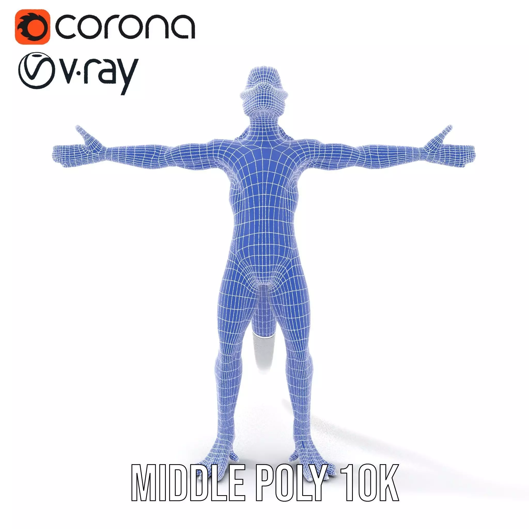 Reptilian Humanoid Creature Model Pack Low-poly 3D model_20