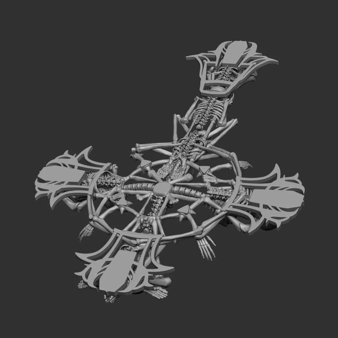 AD New Perpetua Grucifix Papa V 3D print model_2