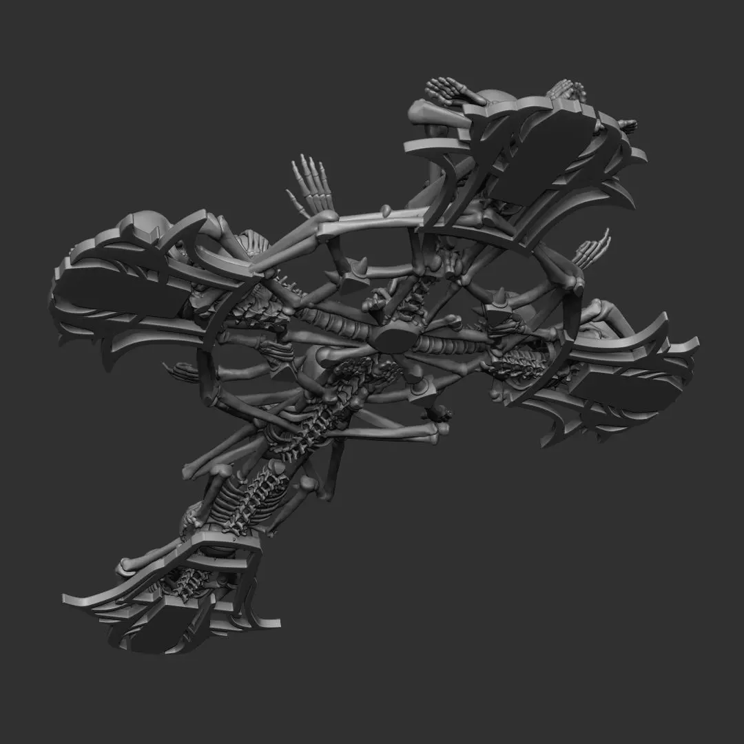 AD New Perpetua Grucifix Papa V 3D print model_4