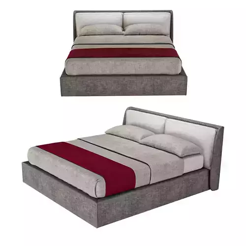 Modern Upholstered Platform Bed