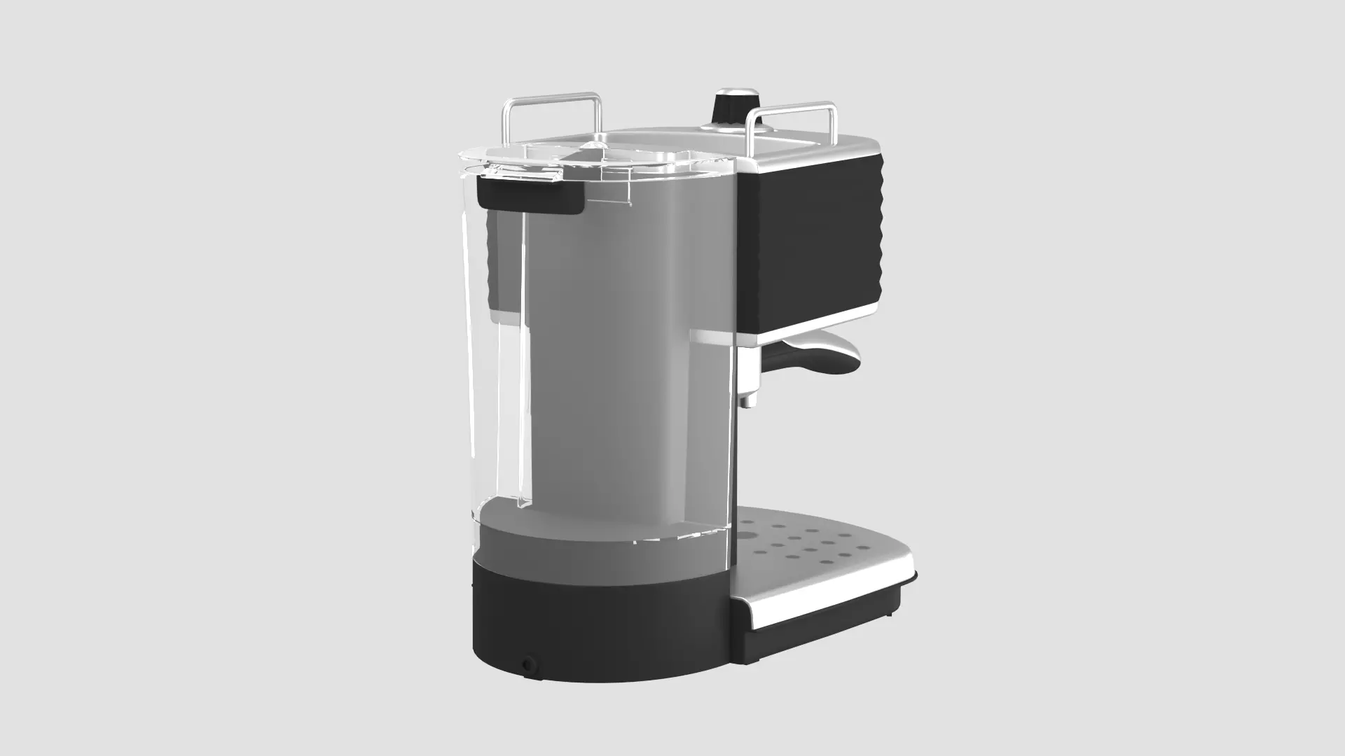 Coffee Maker 3D Model 3D model_4