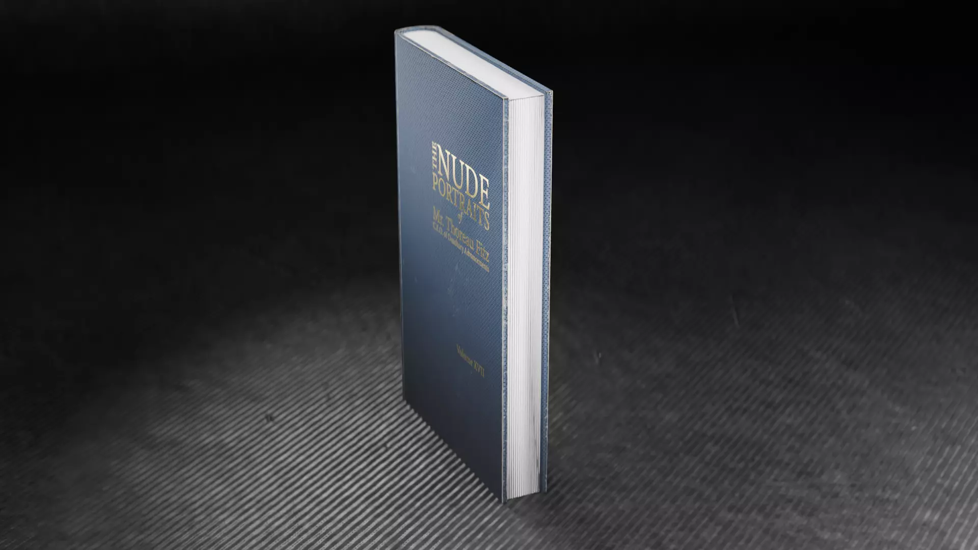 Witty Coffee Table Book Free low-poly 3D model_1