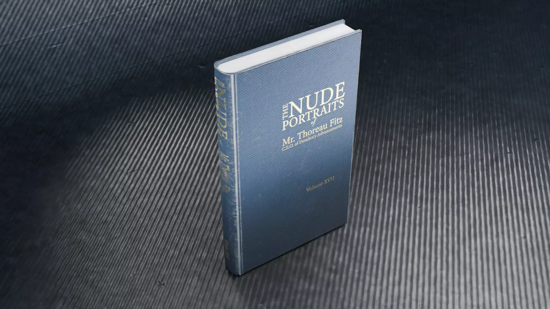 Witty Coffee Table Book Free low-poly 3D model_0