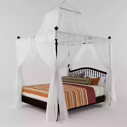 Classic Sheer Canopy Bed