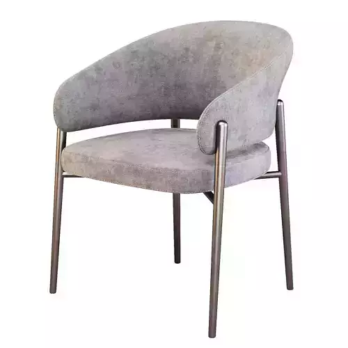 Giulio Marelli Linda - Dining Chair 3D model 3