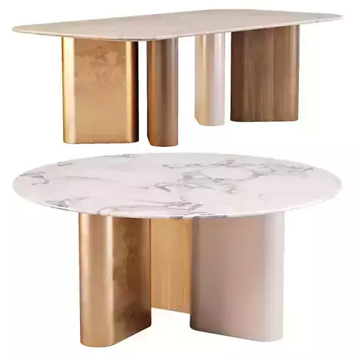 Giulio Marelli OnnO - Dining Tables 3D model