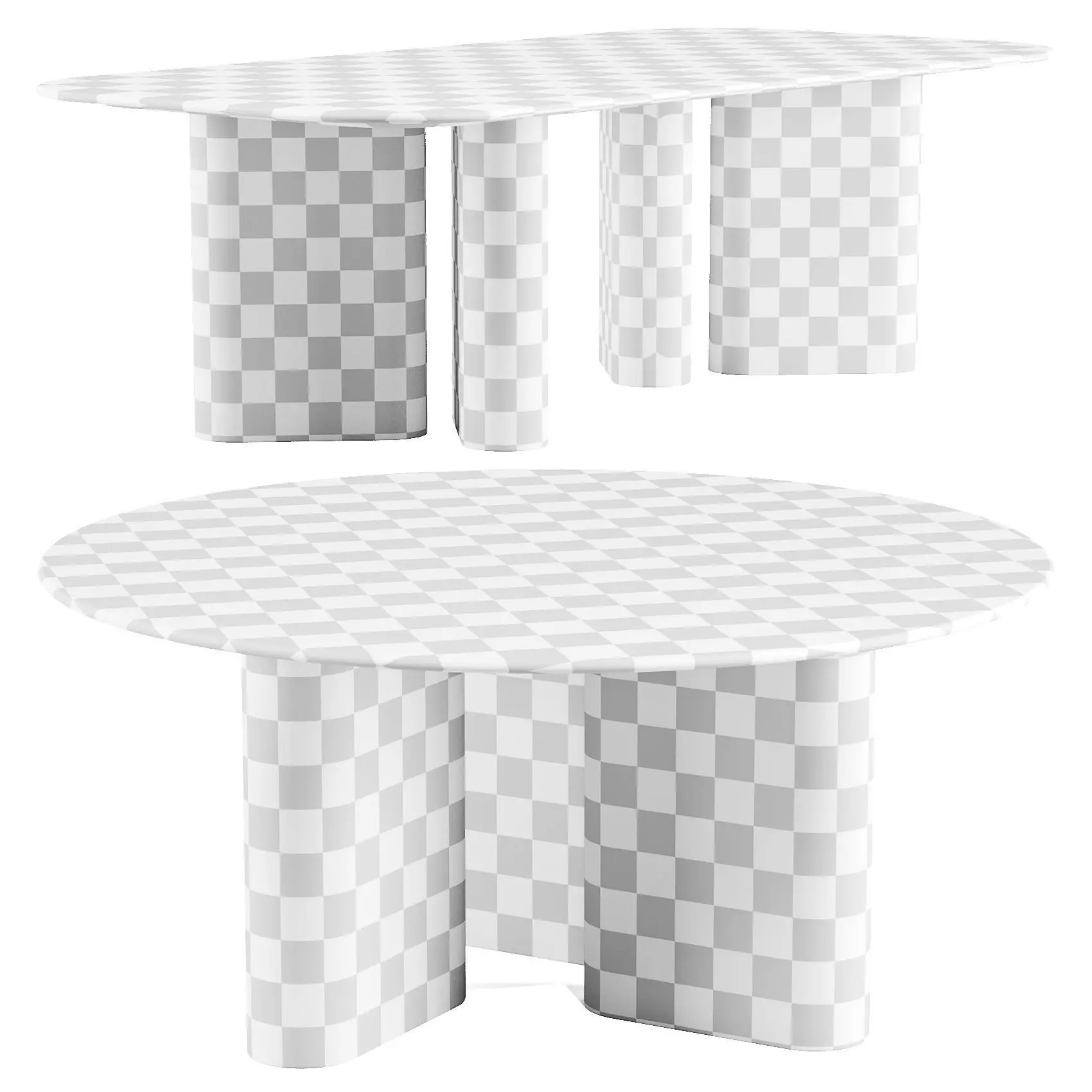 Giulio Marelli OnnO - Dining Tables 3D model_4