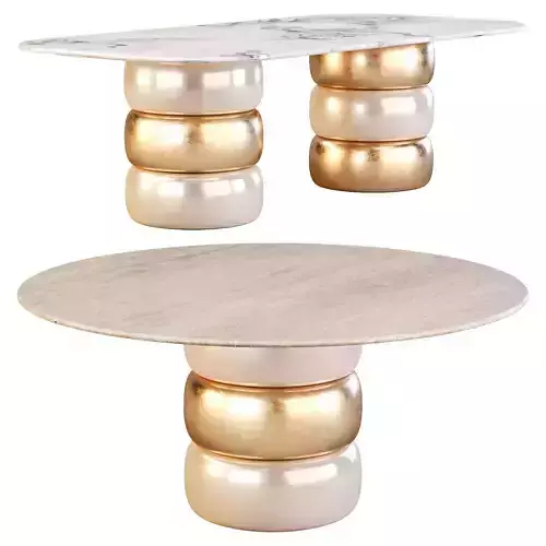 Giulio Marelli Lua - Dining Tables Set 01