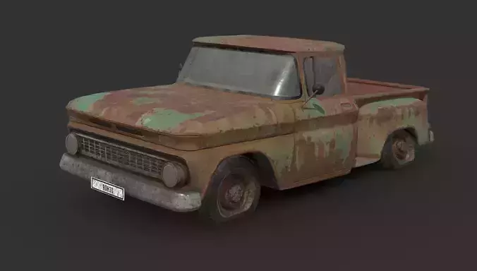 Abandoned Car - Chevrolet C10 Pickup