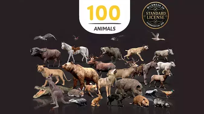 ULTIMATE 3D ANIMAL PACK