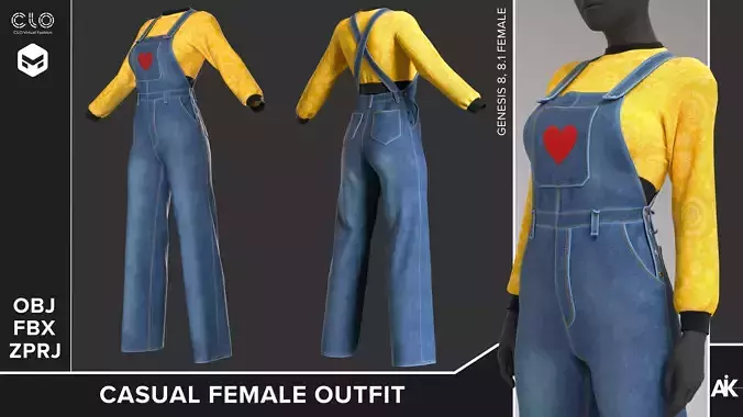 Casual Female Outfit 