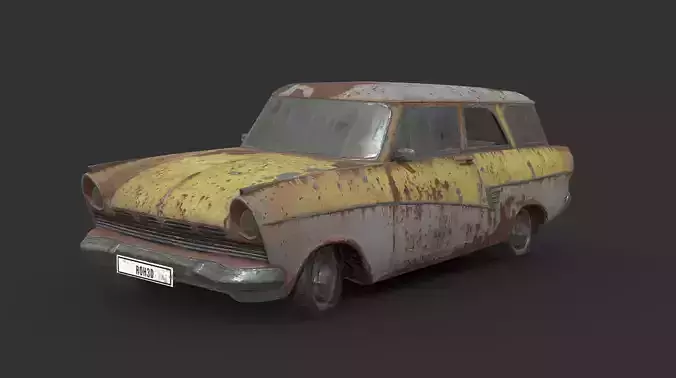 Abandoned Car - Ford Taunus Classic