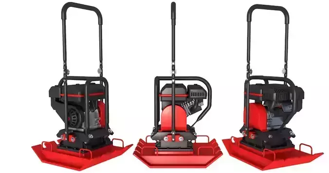 Vibratory Plate Compactor 3D model