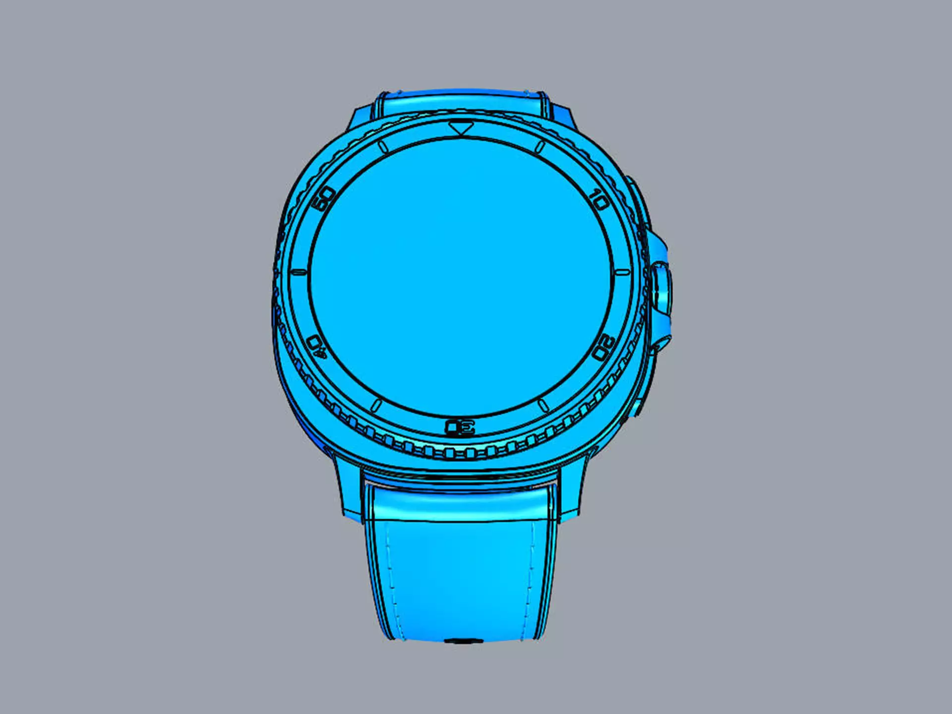 SAMSUNG Galaxy Watch8 Classic 3D model_22