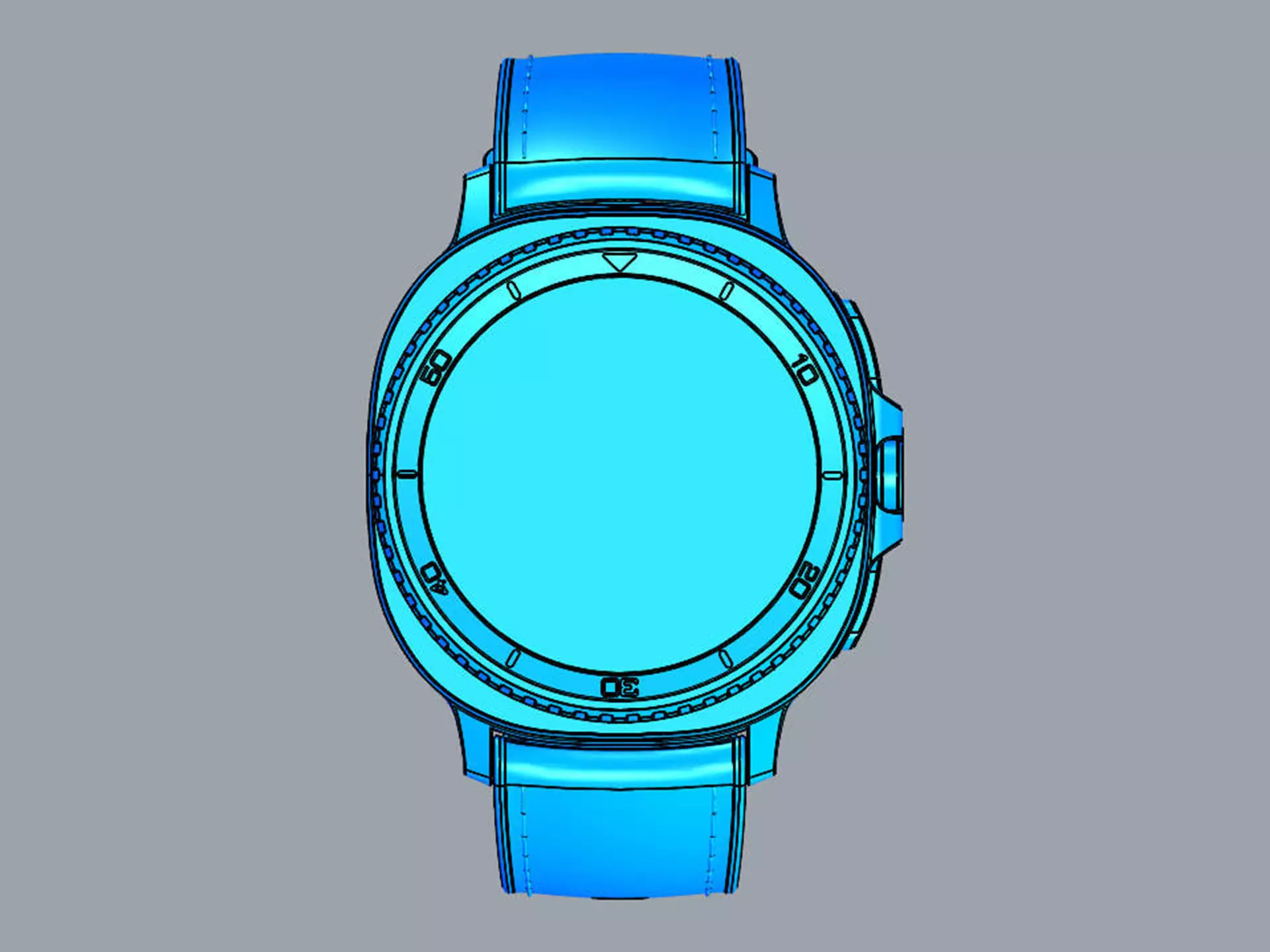 SAMSUNG Galaxy Watch8 Classic 3D model_16