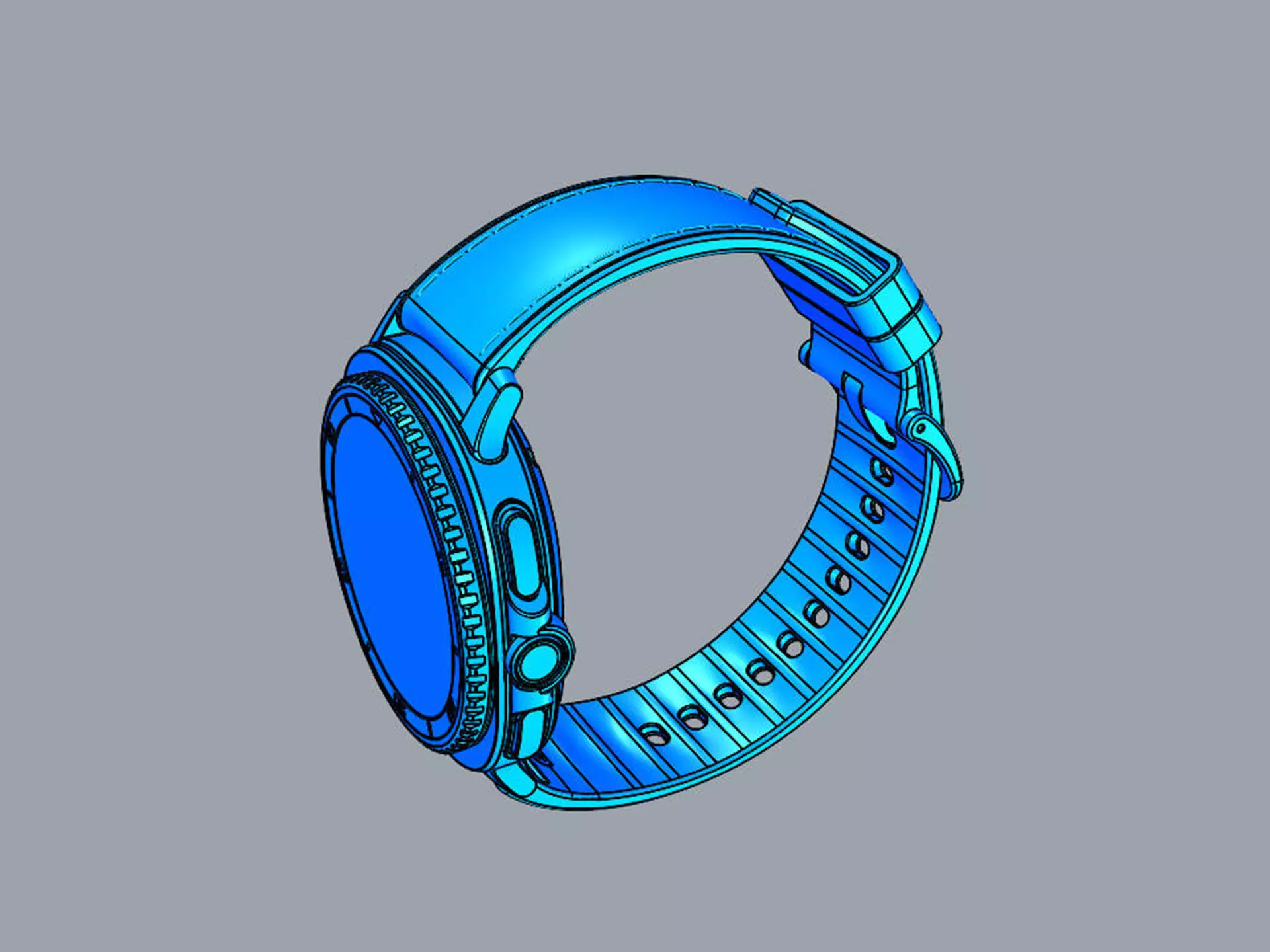 SAMSUNG Galaxy Watch8 Classic 3D model_15