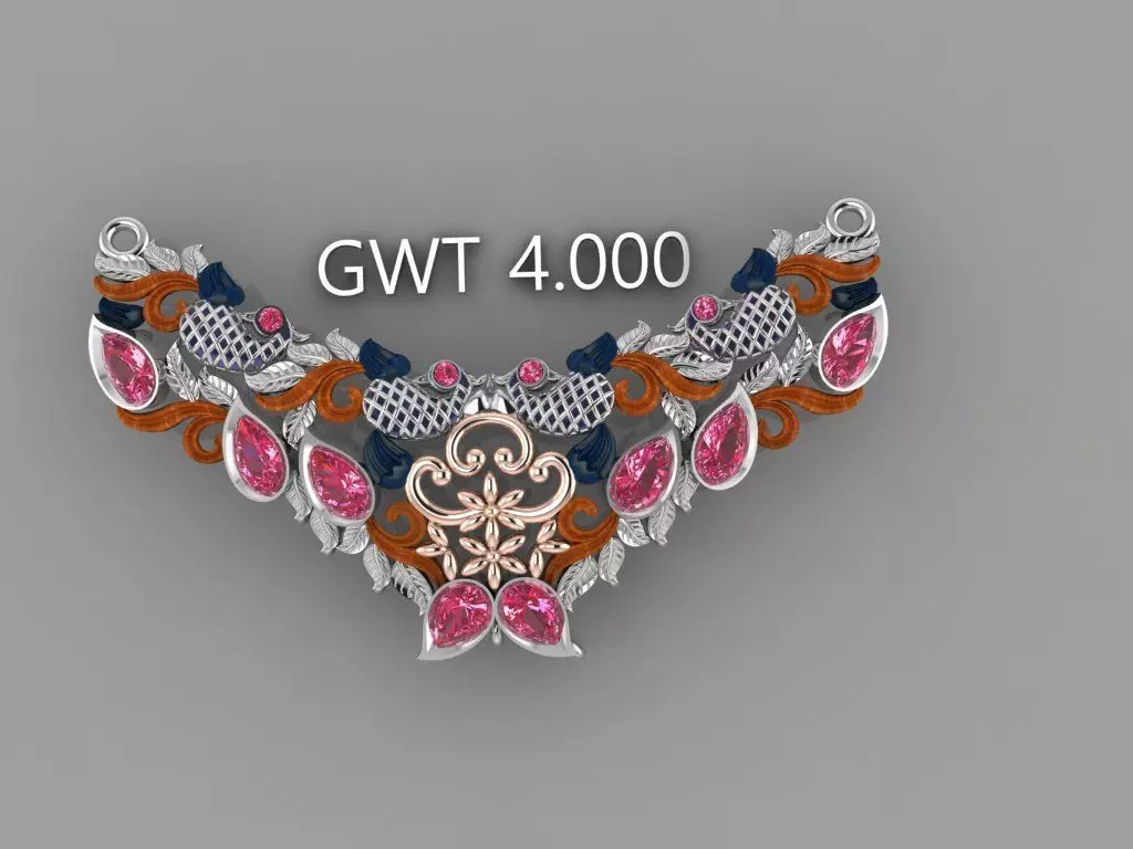 FASION PENDAN 3D model_3