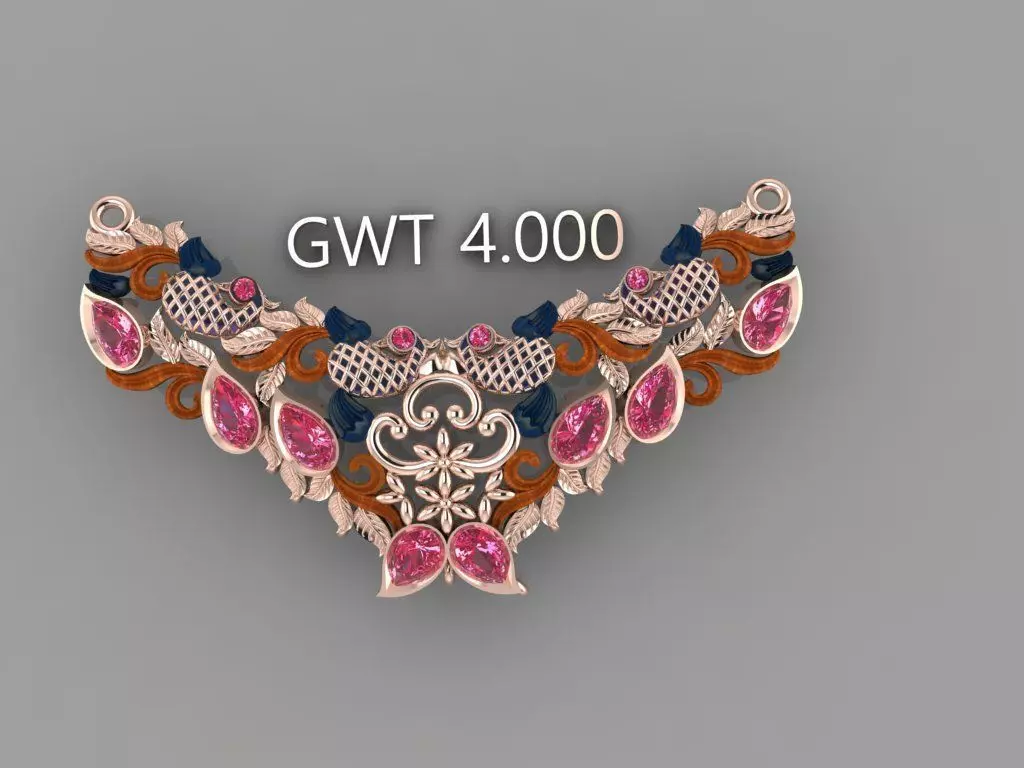 FASION PENDAN 3D model_2