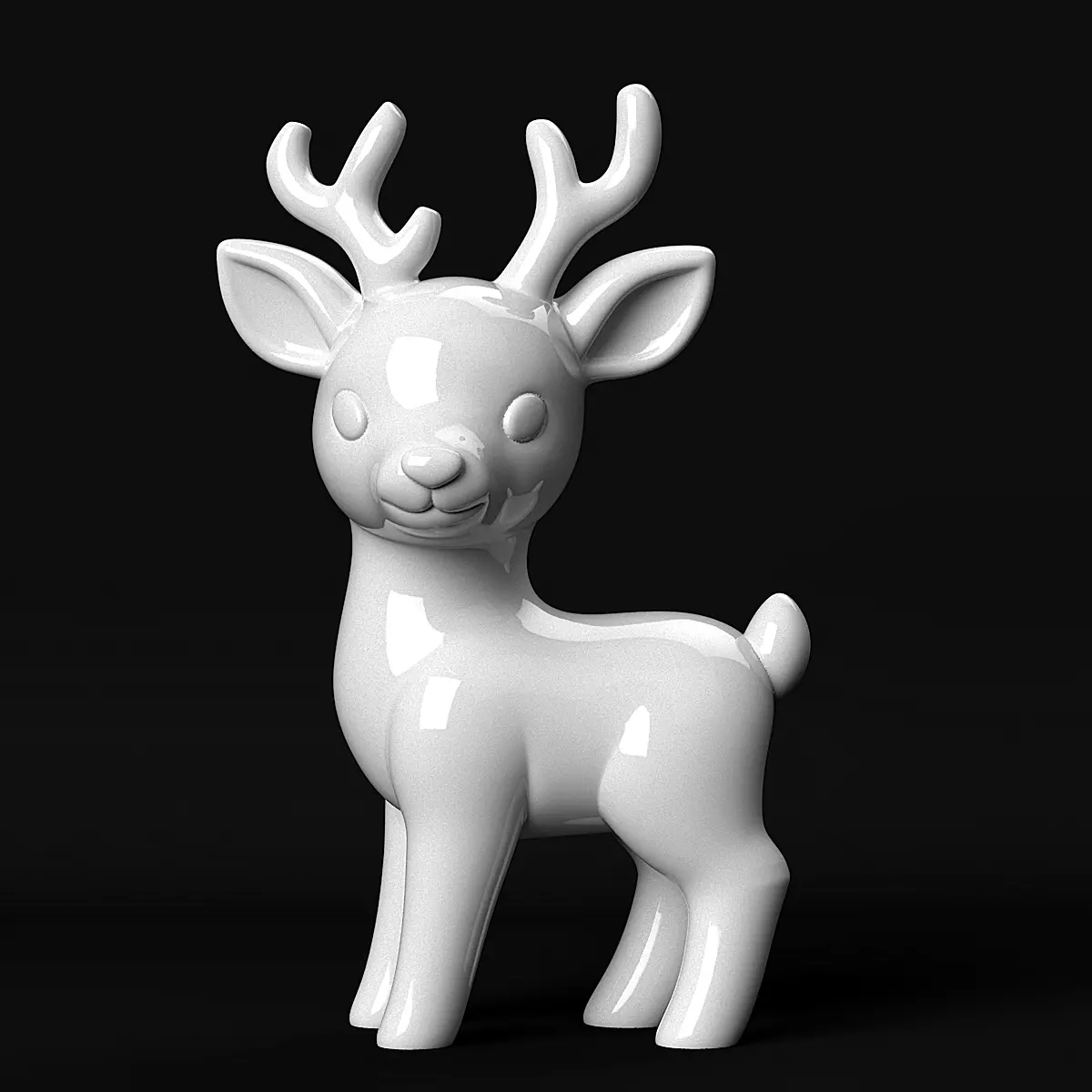 Deer Home Decor 3D print model