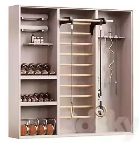 Gym Equipment 3D Model Pack Fitness Machines 3ds Max  DWG CAD