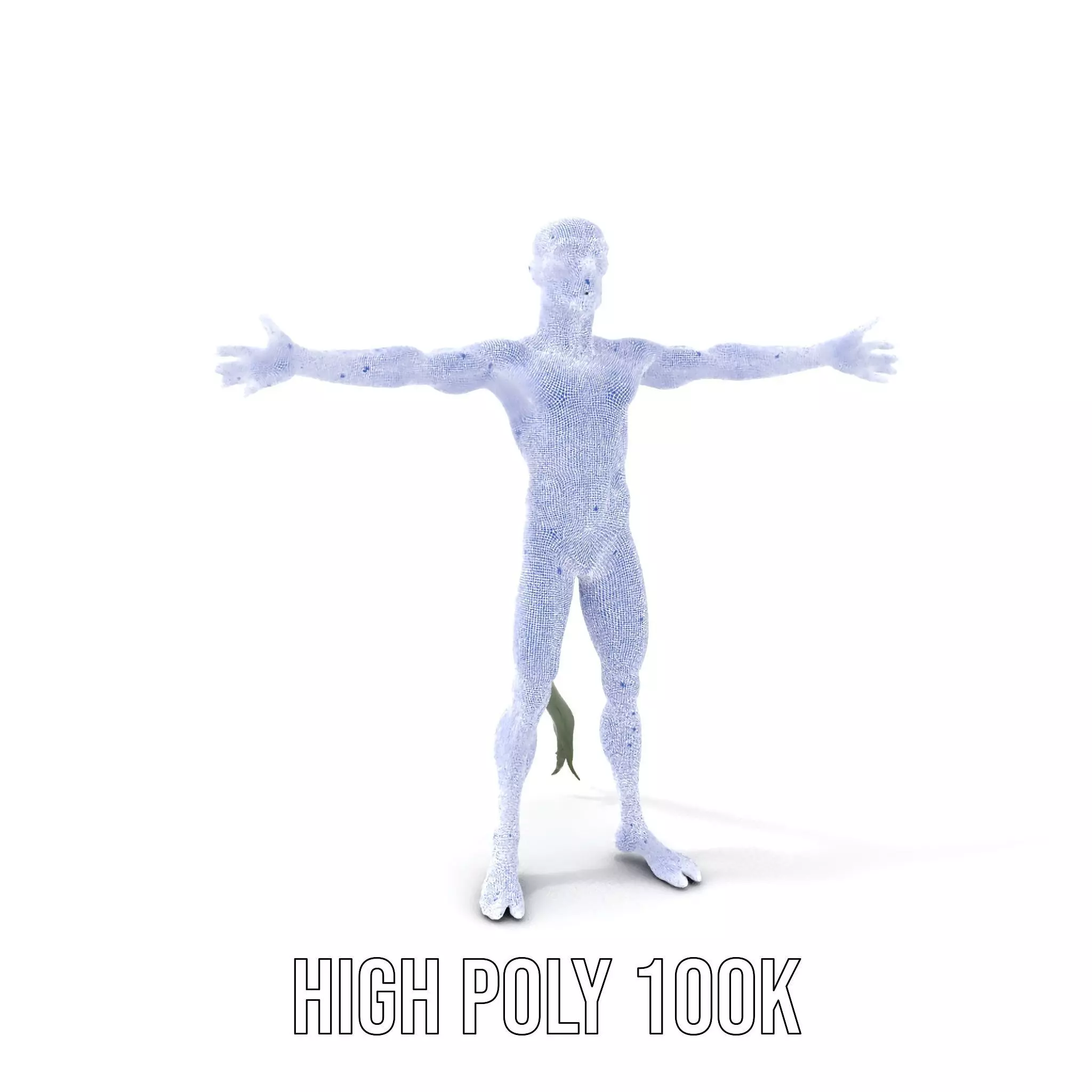 Reptilian Alien Character Model Pack Low-poly 3D model_4