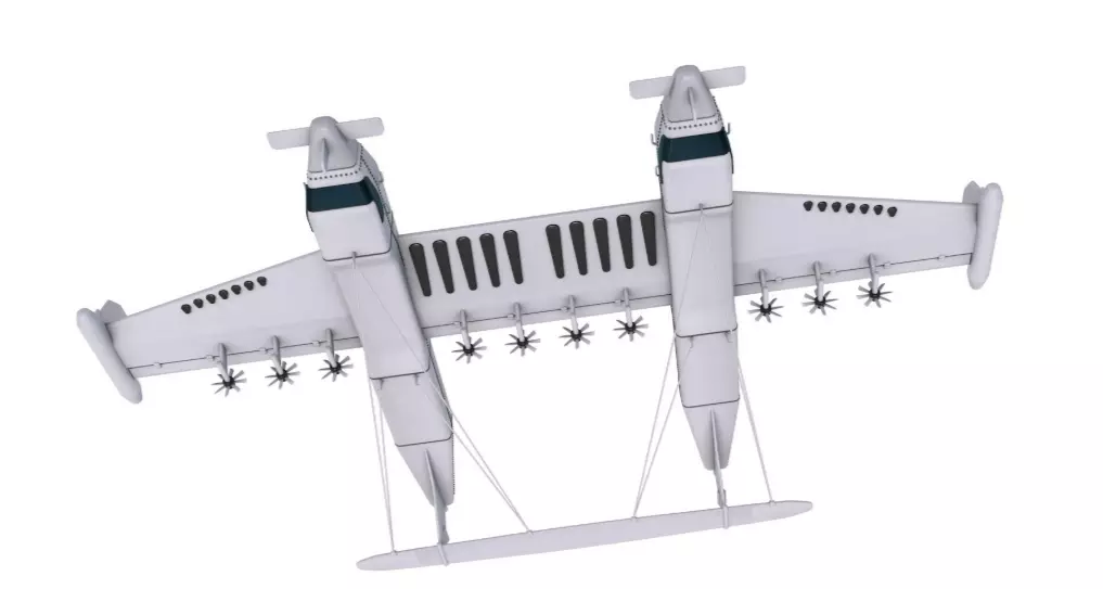 Liberty Lifter DARPA Seaplane 3D model_1