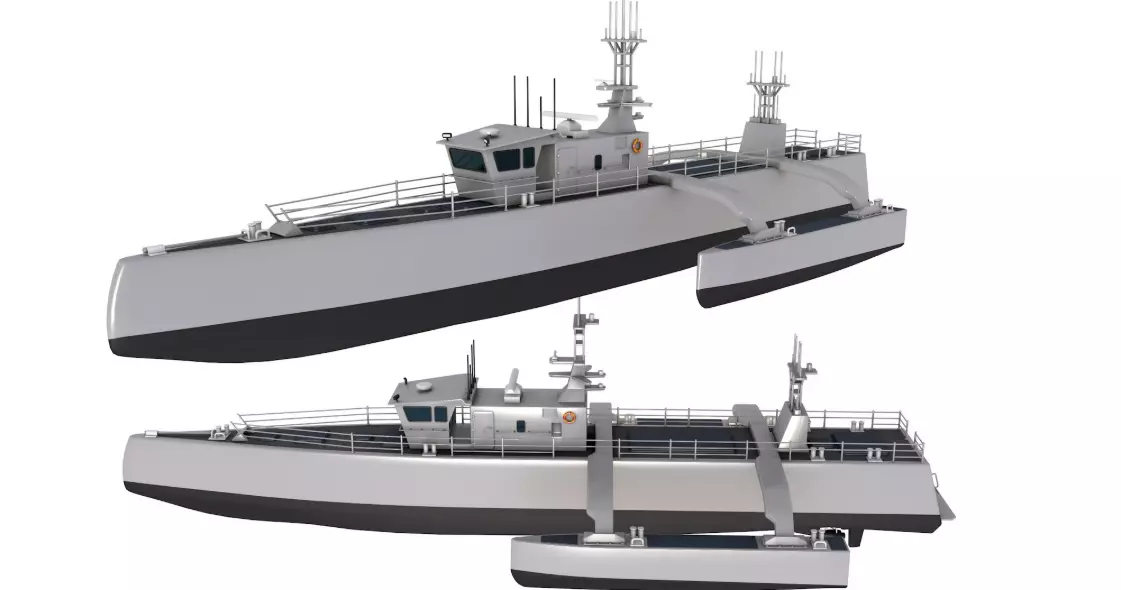 Sea Hunter USV 3D model