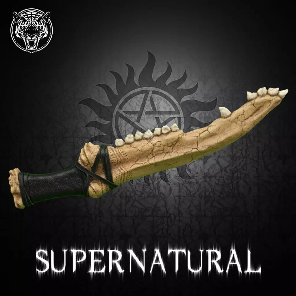 The First Blade - Supernatural Weapon Low-poly 3D model_0