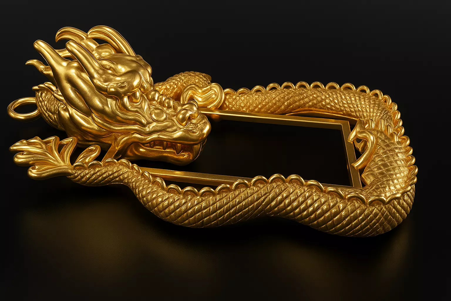 Dragon Pendant 3D Model 3D print model_7