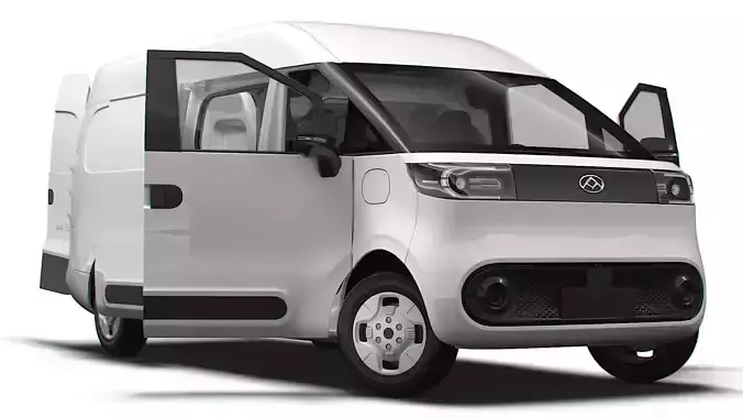 Maxus eDELIVER 5 L2H2 HQInterior 2026 3D model
