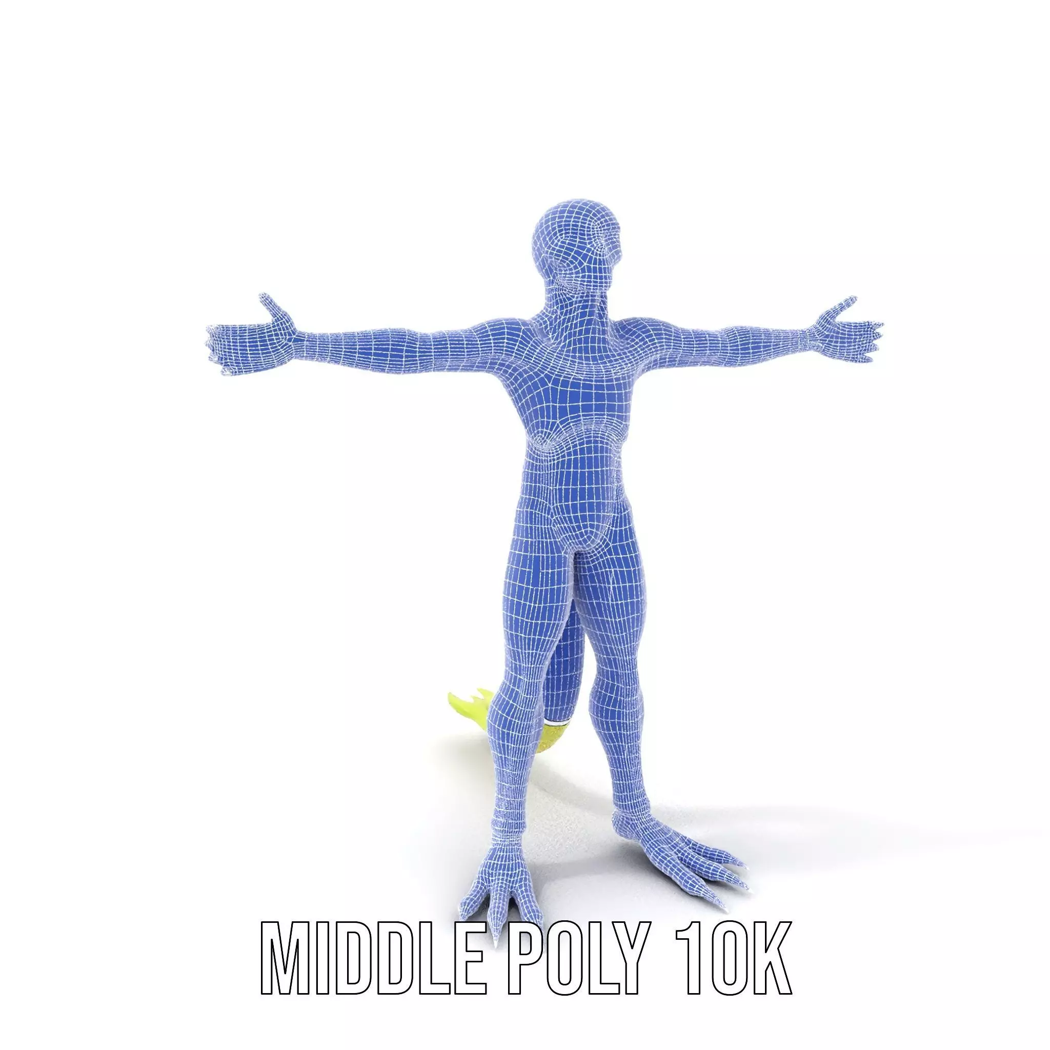 Extraterrestrial Reptilian Model Pack Low-poly 3D model_18