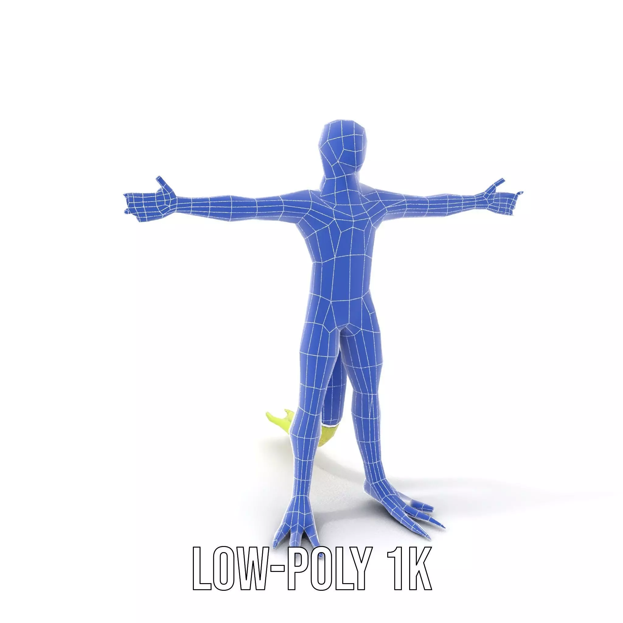 Extraterrestrial Reptilian Model Pack Low-poly 3D model_7