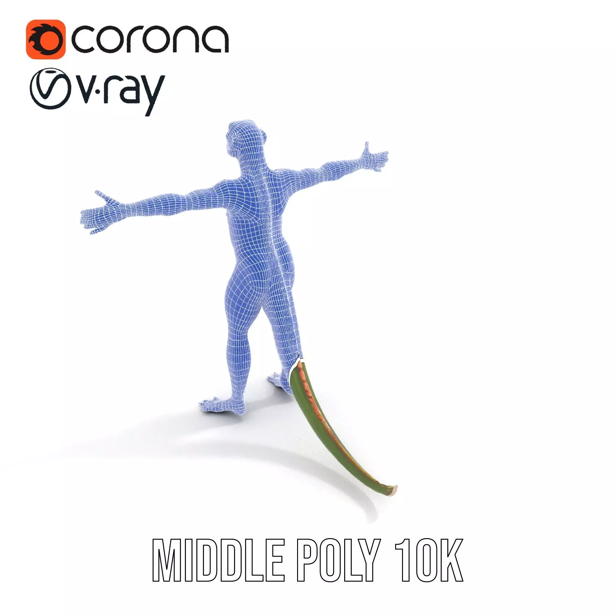 Reptilian Creature Character Model Pack Low-poly 3D model_29