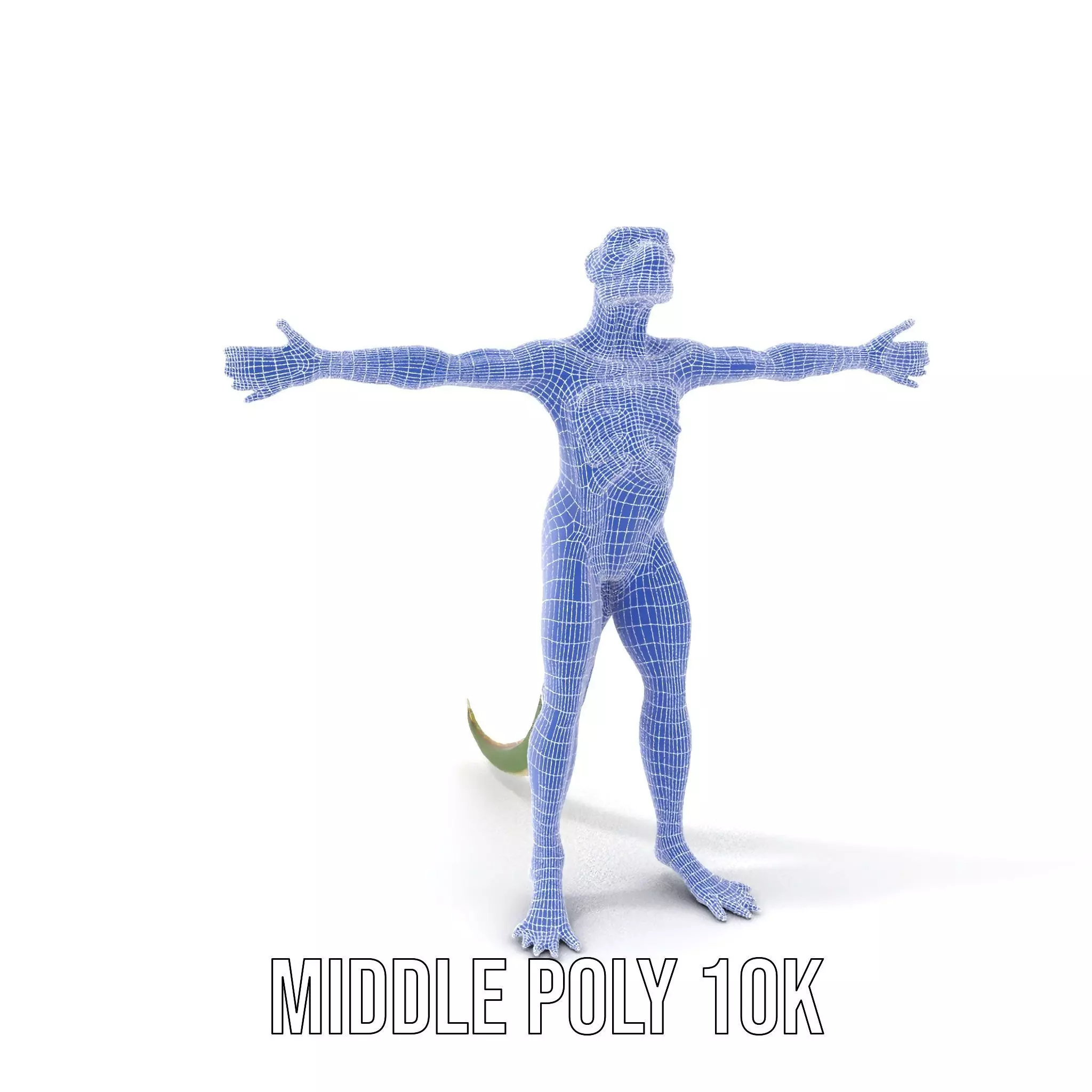 Reptilian Creature Character Model Pack Low-poly 3D model_17