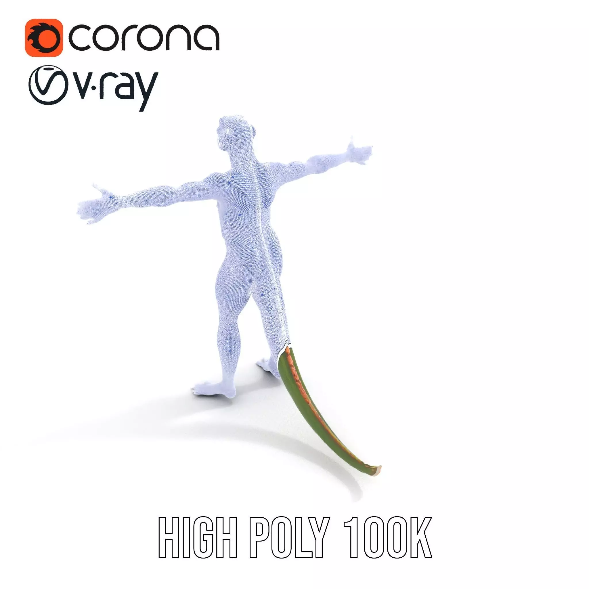 Reptilian Creature Character Model Pack Low-poly 3D model_28