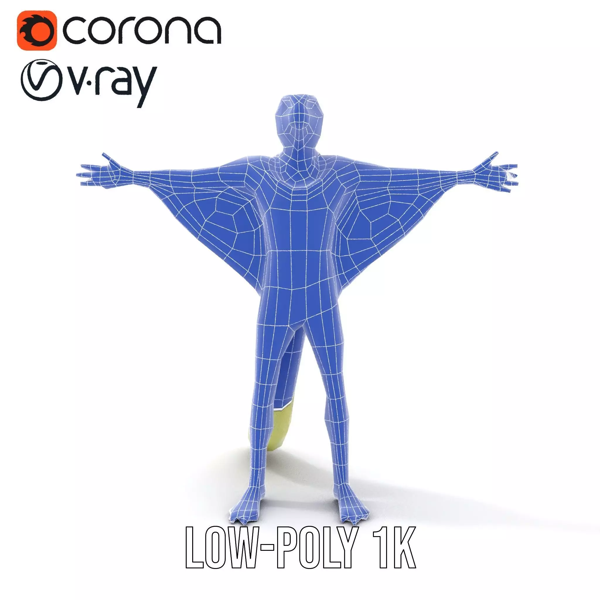 Gliding Lizard Creature Model Pack Low-poly 3D model_30